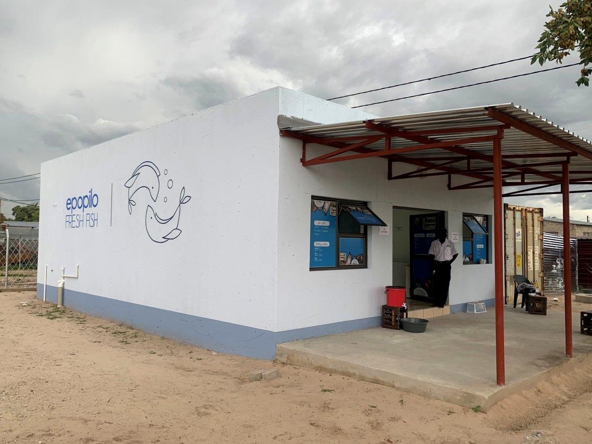 A completed Barima Investments retail development in Eenhana