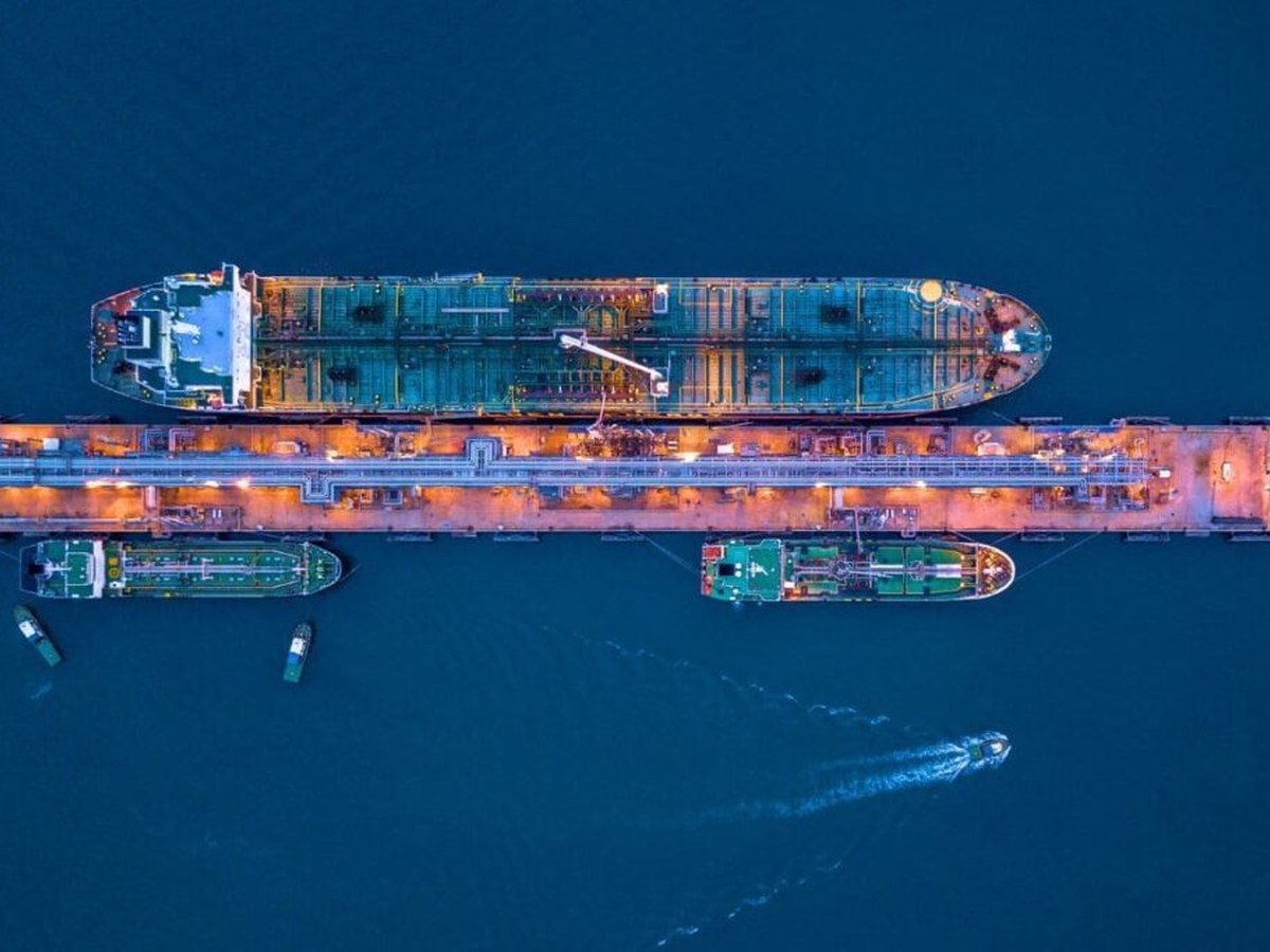 Fuel transfer at anchorage