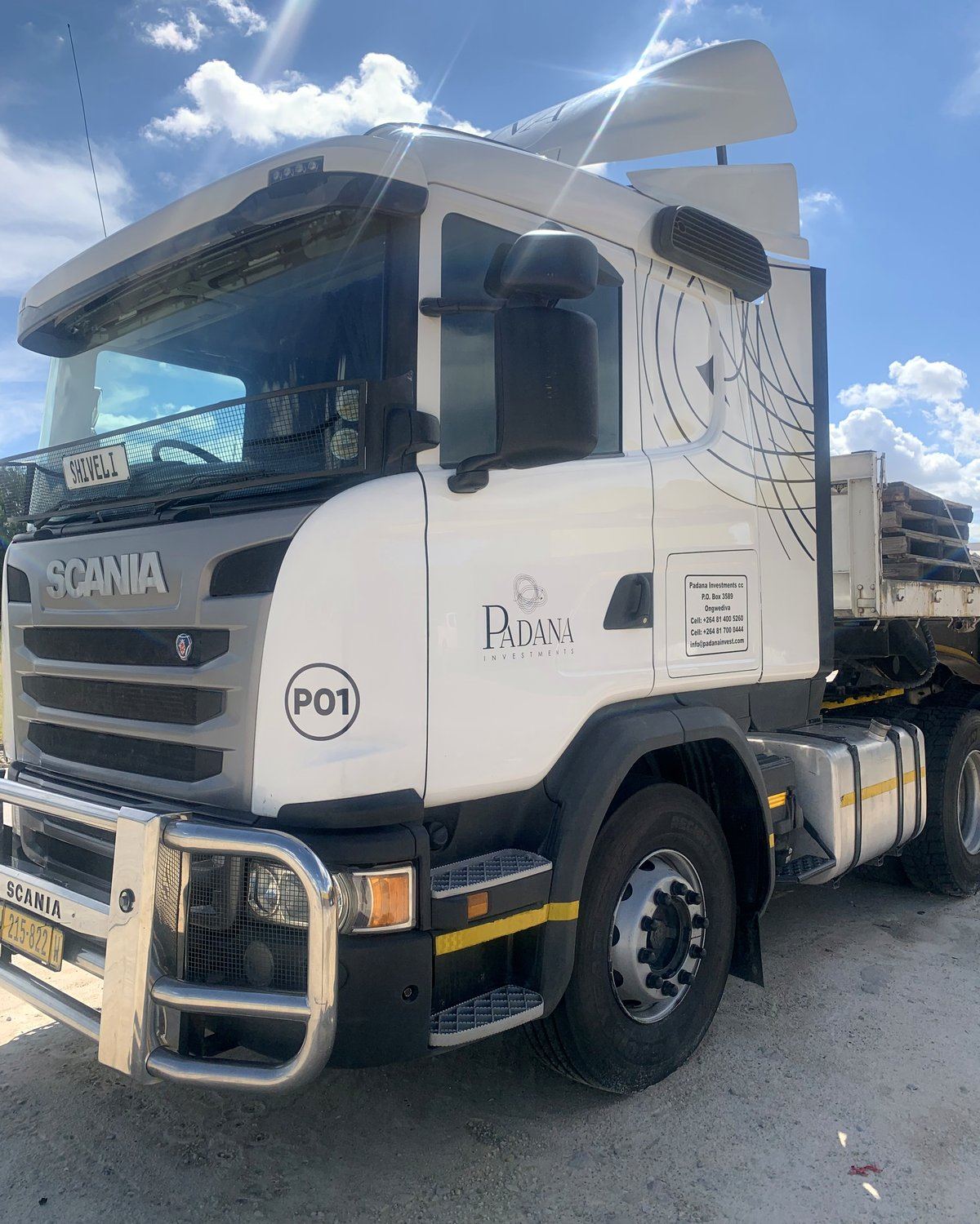 Padana Investments Scania fleet